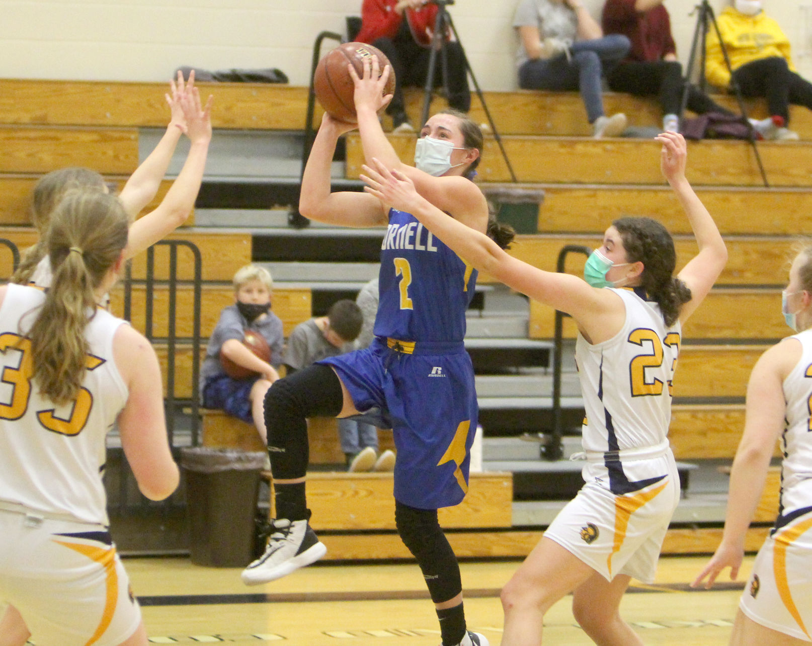 Cornell at New Auburn girls basketball 1-15-21